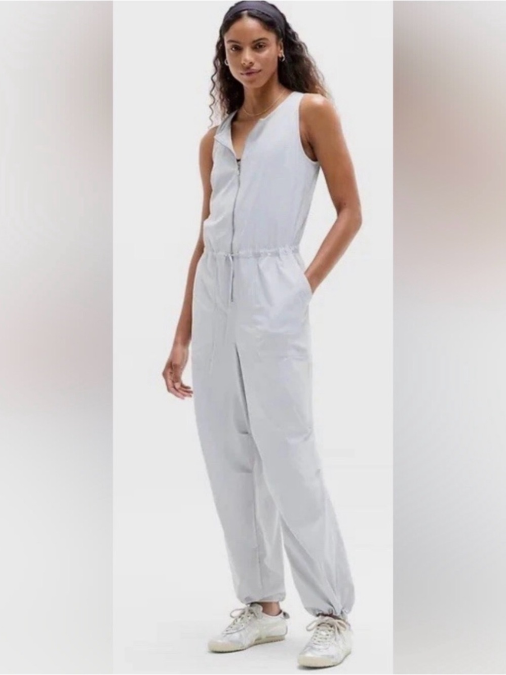 NWT Athleta Flex Jumpsuit in grey